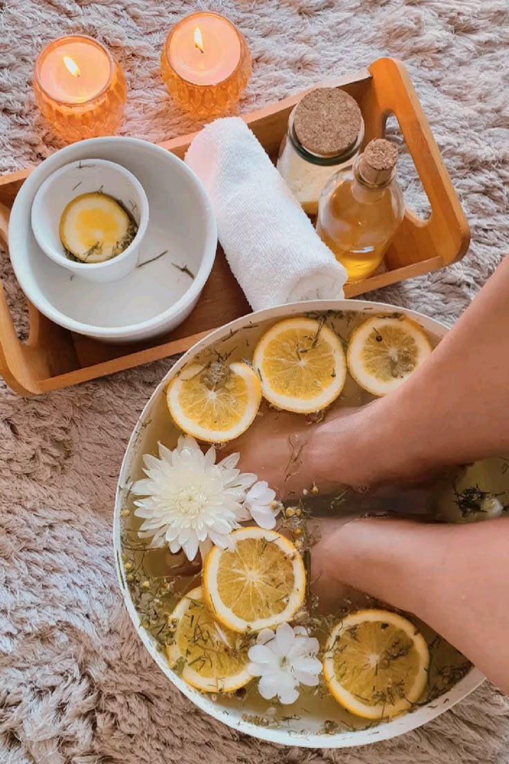 Detox Coffee Pedicure